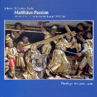 CD Cover - Matthäus-Passion